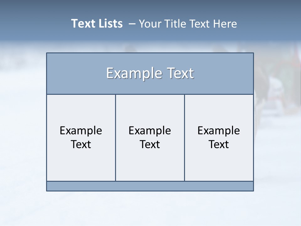 Team Day Range PowerPoint Template