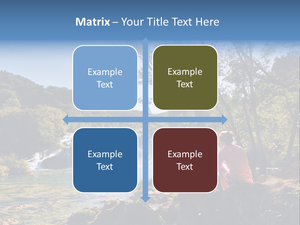 Scenic Water Recreation PowerPoint Template