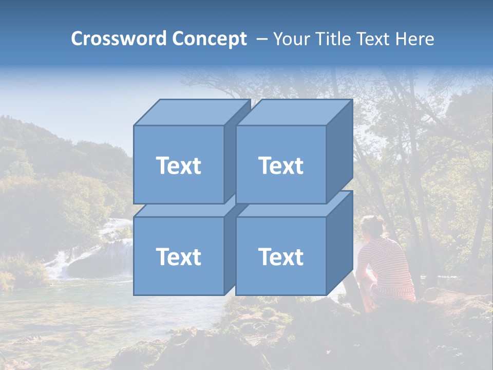 Scenic Water Recreation PowerPoint Template