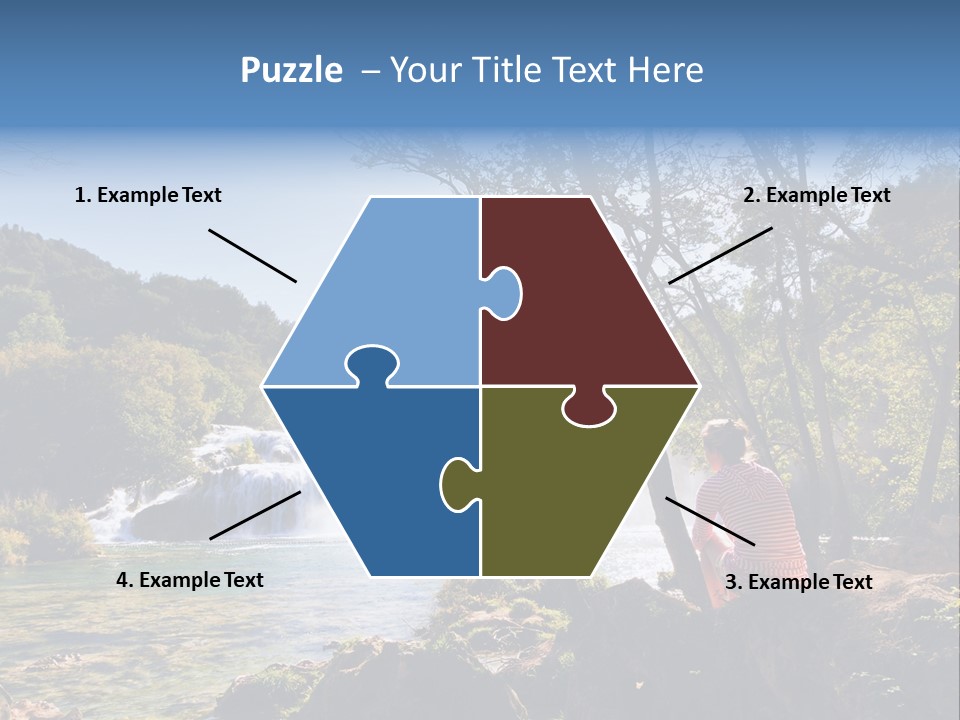 Scenic Water Recreation PowerPoint Template