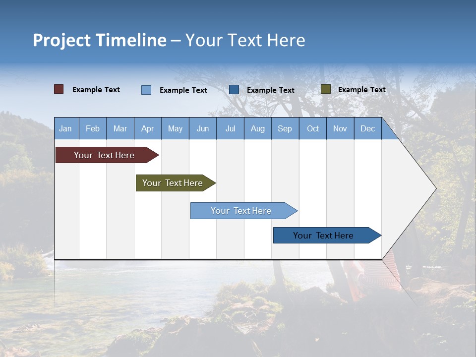 Scenic Water Recreation PowerPoint Template
