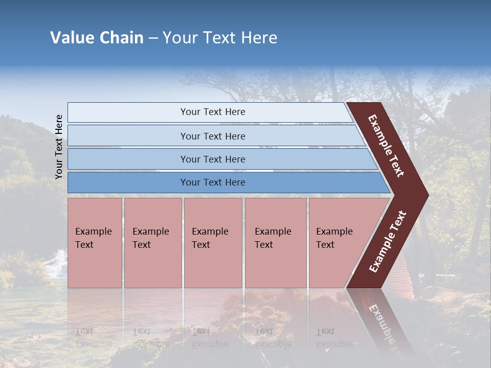 Scenic Water Recreation PowerPoint Template