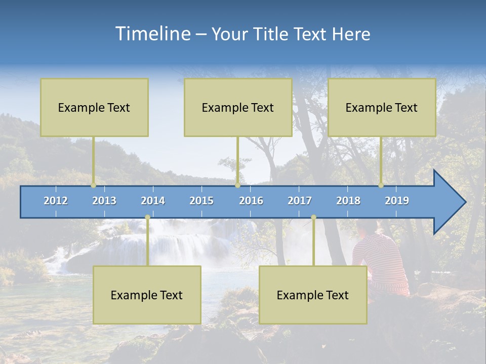 Scenic Water Recreation PowerPoint Template