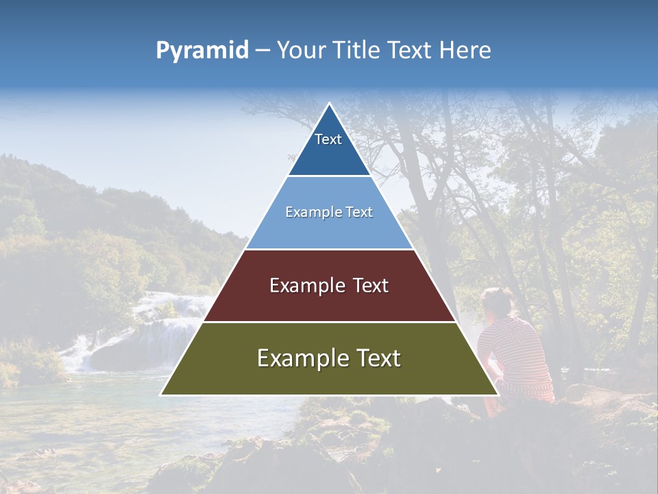 Scenic Water Recreation PowerPoint Template