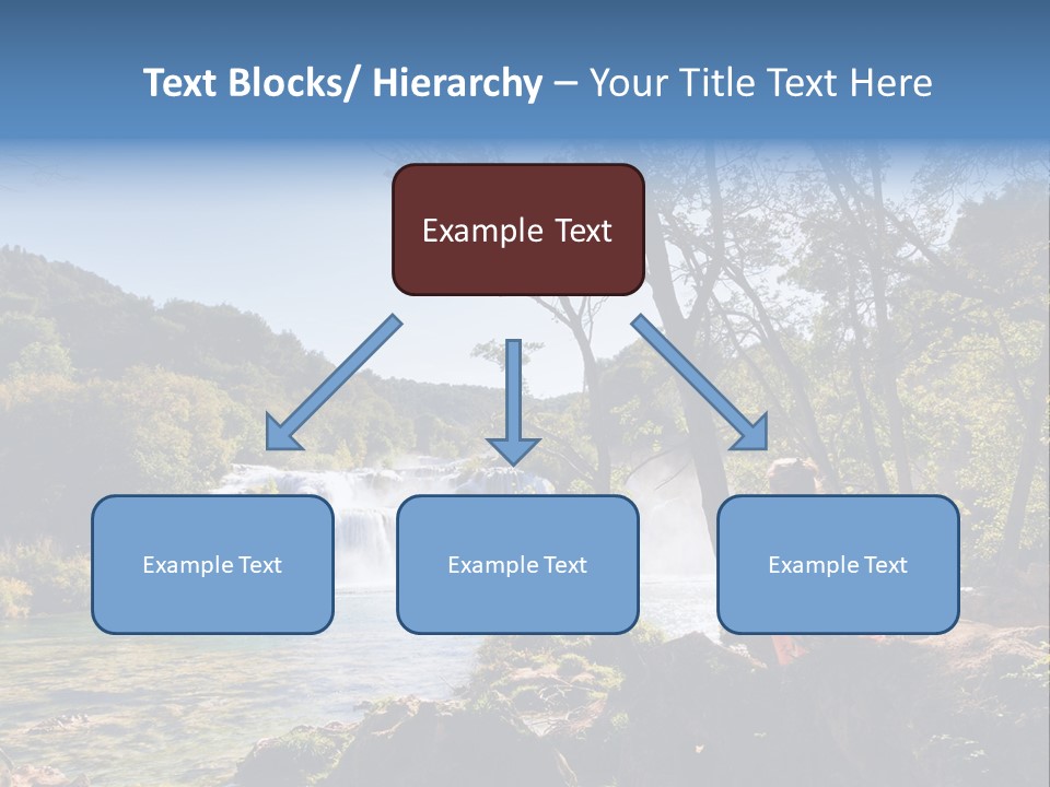 Scenic Water Recreation PowerPoint Template