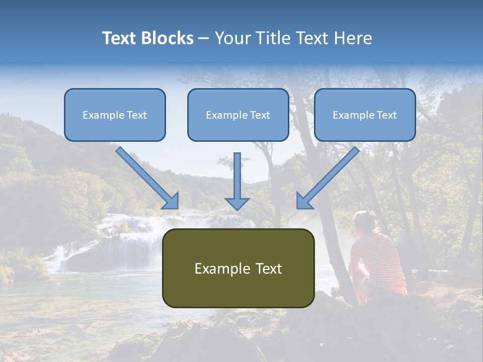 Scenic Water Recreation PowerPoint Template