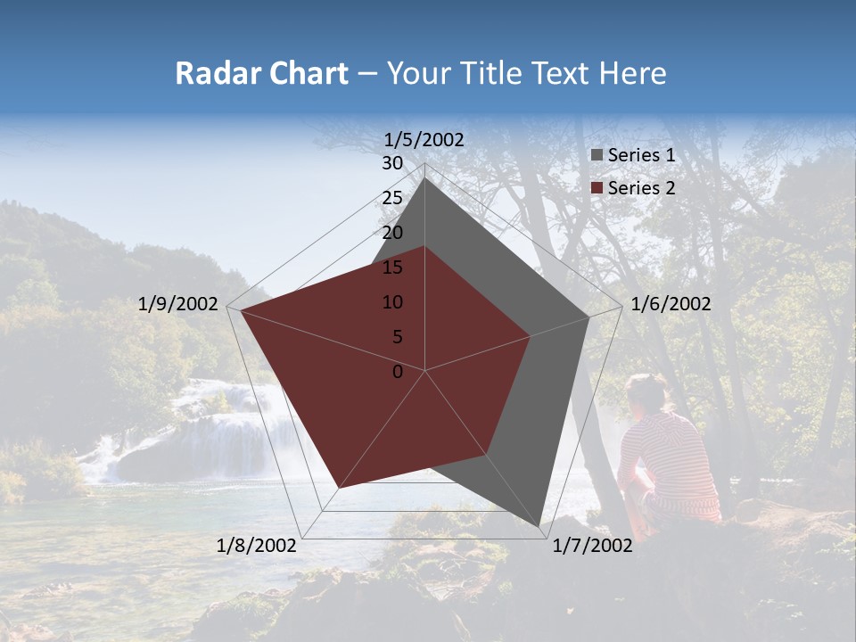 Scenic Water Recreation PowerPoint Template