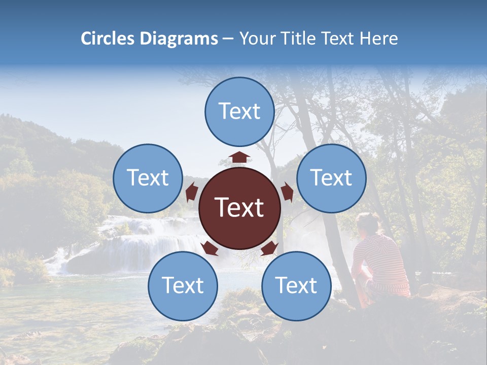 Scenic Water Recreation PowerPoint Template