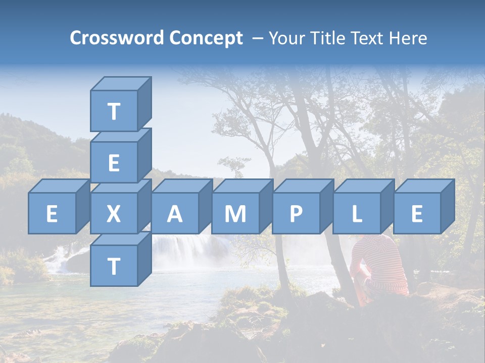Scenic Water Recreation PowerPoint Template
