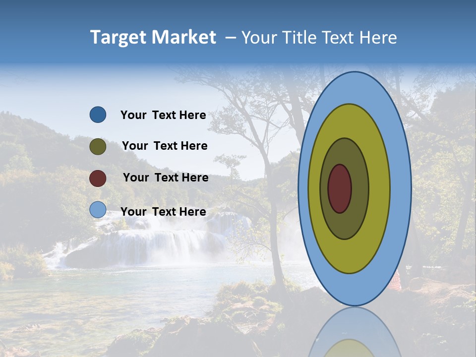 Scenic Water Recreation PowerPoint Template