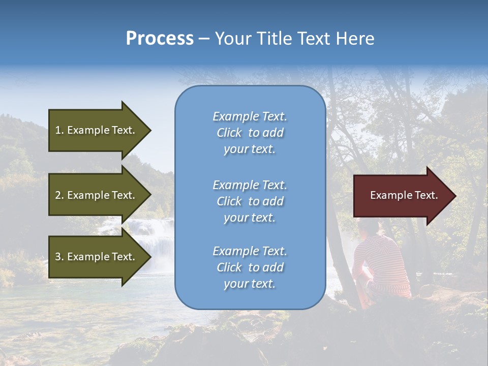 Scenic Water Recreation PowerPoint Template