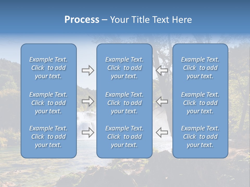 Scenic Water Recreation PowerPoint Template