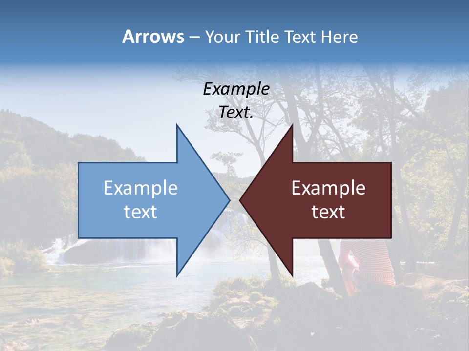 Scenic Water Recreation PowerPoint Template