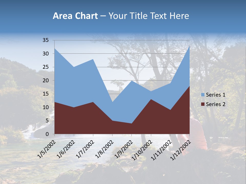 Scenic Water Recreation PowerPoint Template