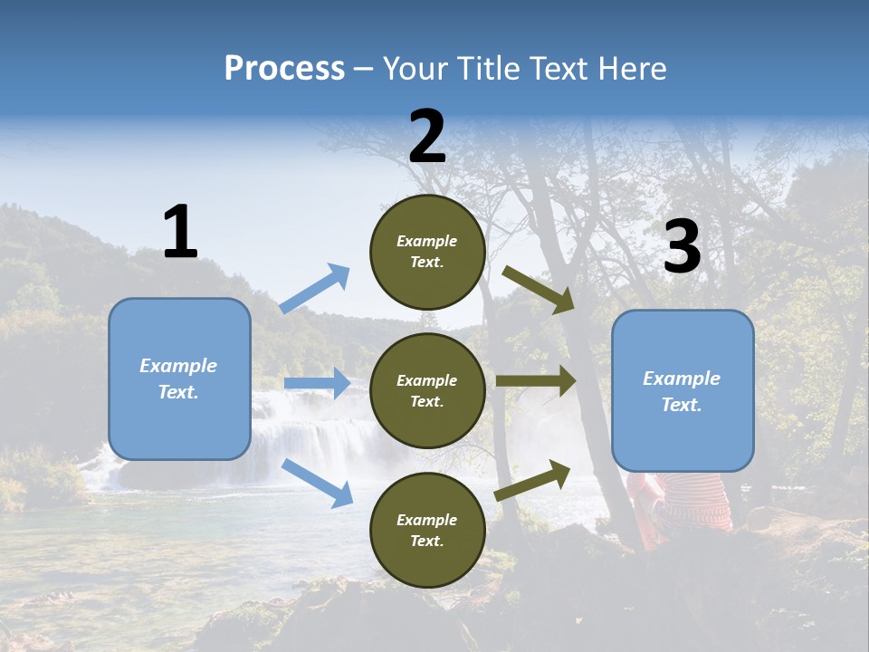 Scenic Water Recreation PowerPoint Template