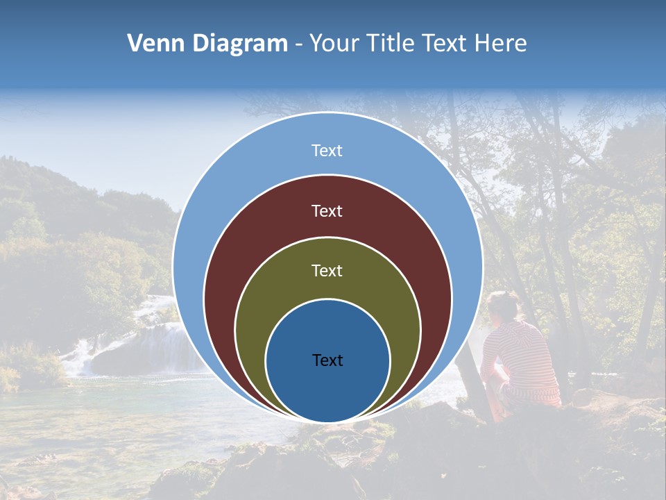 Scenic Water Recreation PowerPoint Template