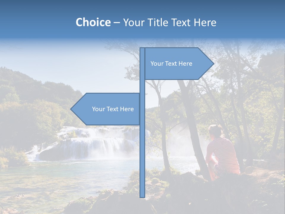 Scenic Water Recreation PowerPoint Template