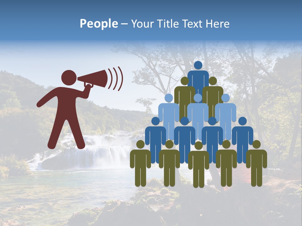 Scenic Water Recreation PowerPoint Template