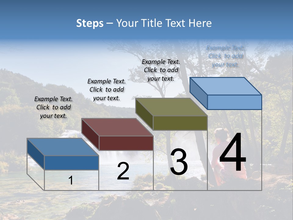 Scenic Water Recreation PowerPoint Template