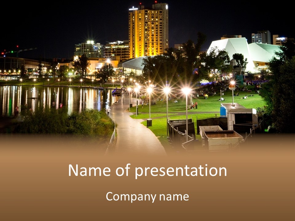 City South Recreation PowerPoint Template