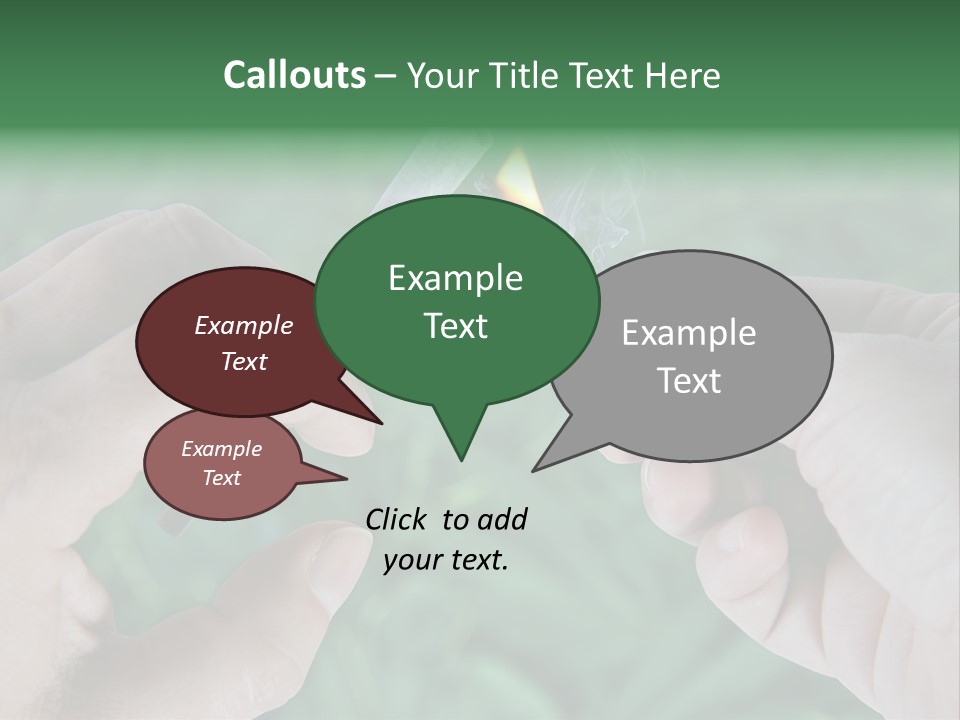 Paper Addiction Relaxing PowerPoint Template