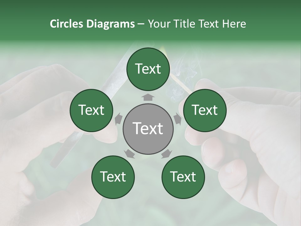 Paper Addiction Relaxing PowerPoint Template