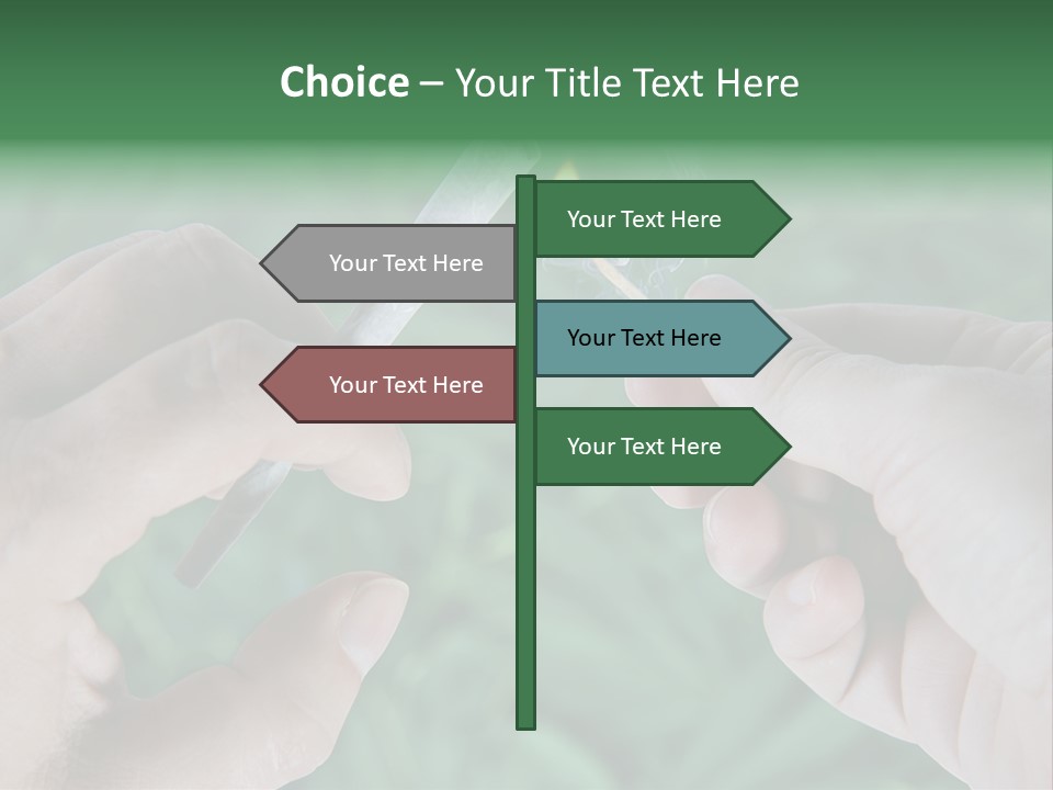 Paper Addiction Relaxing PowerPoint Template