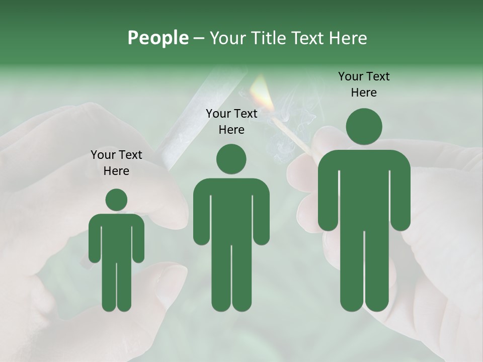 Paper Addiction Relaxing PowerPoint Template