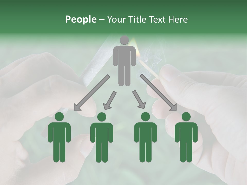 Paper Addiction Relaxing PowerPoint Template