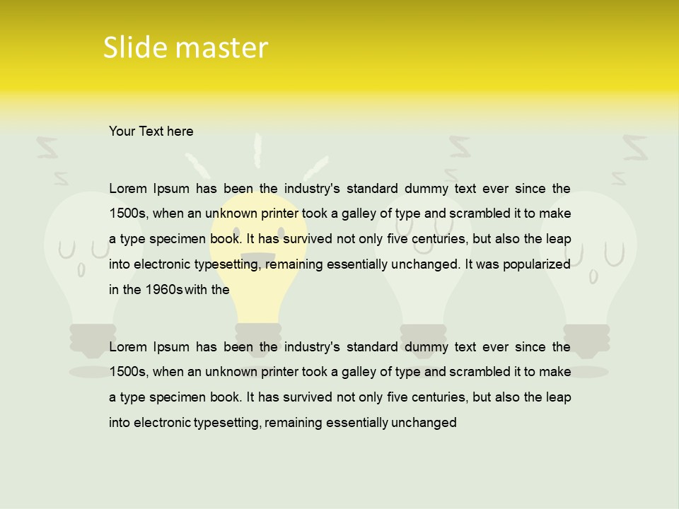 Method Electricity Illustration PowerPoint Template
