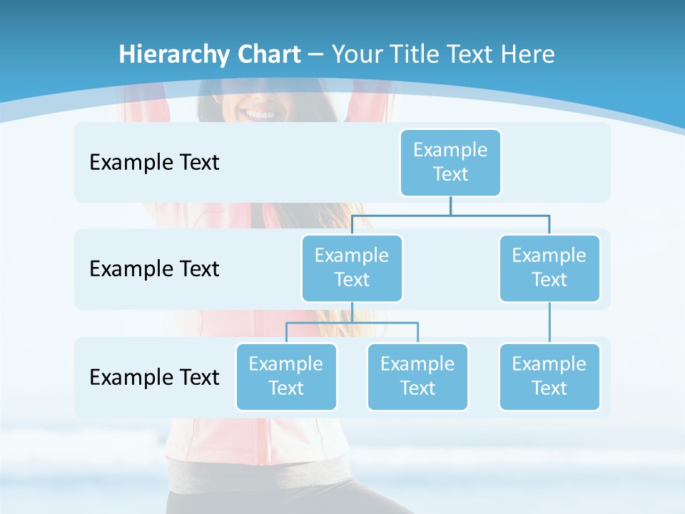 Water Blond Beautiful PowerPoint Template