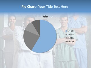 Lab Mixed Ethnic PowerPoint Template