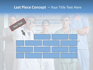 Lab Mixed Ethnic PowerPoint Template