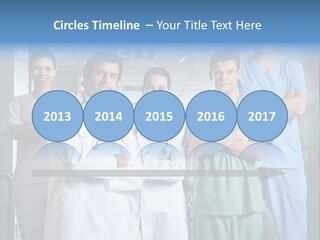 Lab Mixed Ethnic PowerPoint Template