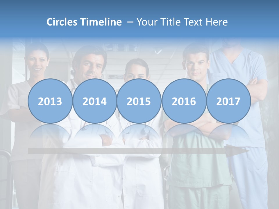 Lab Mixed Ethnic PowerPoint Template