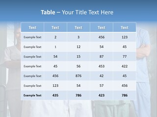 Lab Mixed Ethnic PowerPoint Template