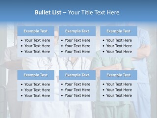 Lab Mixed Ethnic PowerPoint Template