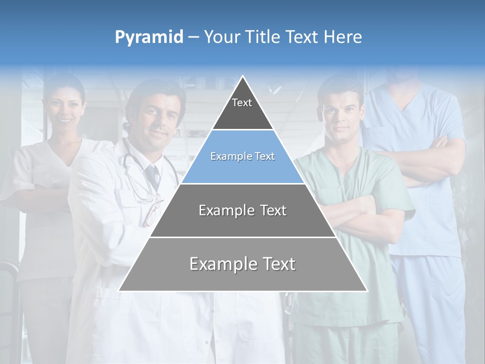 Lab Mixed Ethnic PowerPoint Template
