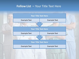 Lab Mixed Ethnic PowerPoint Template