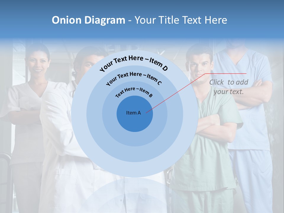 Lab Mixed Ethnic PowerPoint Template
