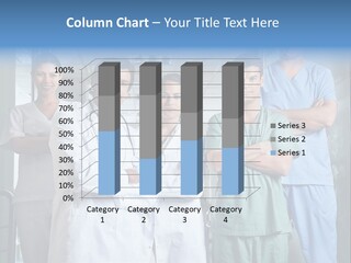 Lab Mixed Ethnic PowerPoint Template