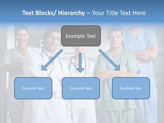 Lab Mixed Ethnic PowerPoint Template