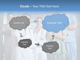 Lab Mixed Ethnic PowerPoint Template