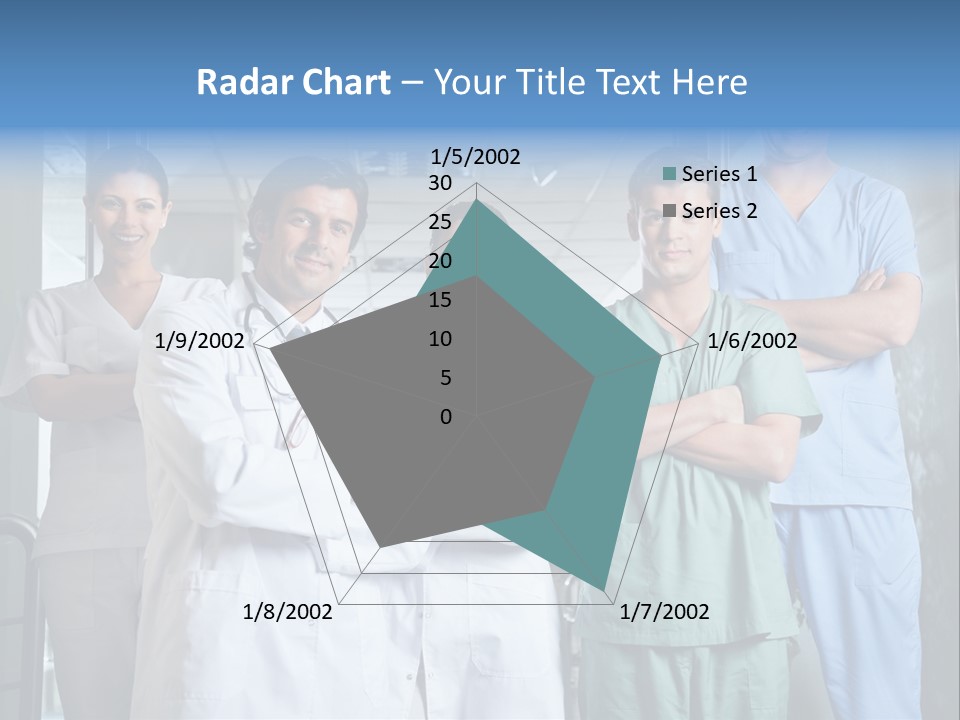 Lab Mixed Ethnic PowerPoint Template