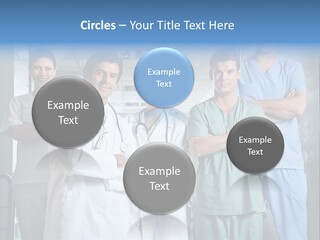 Lab Mixed Ethnic PowerPoint Template