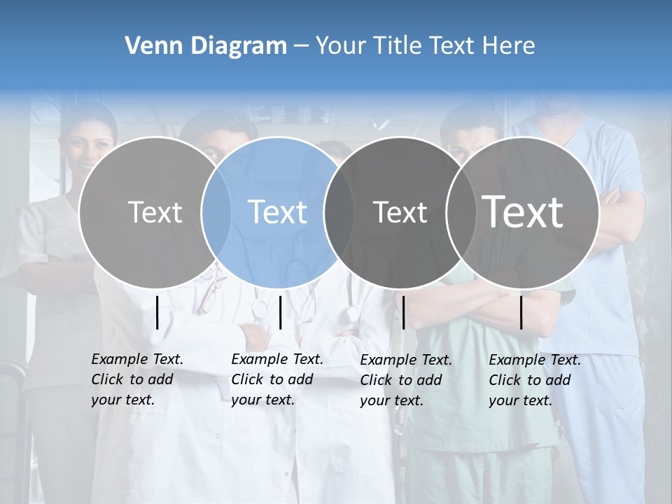 Lab Mixed Ethnic PowerPoint Template