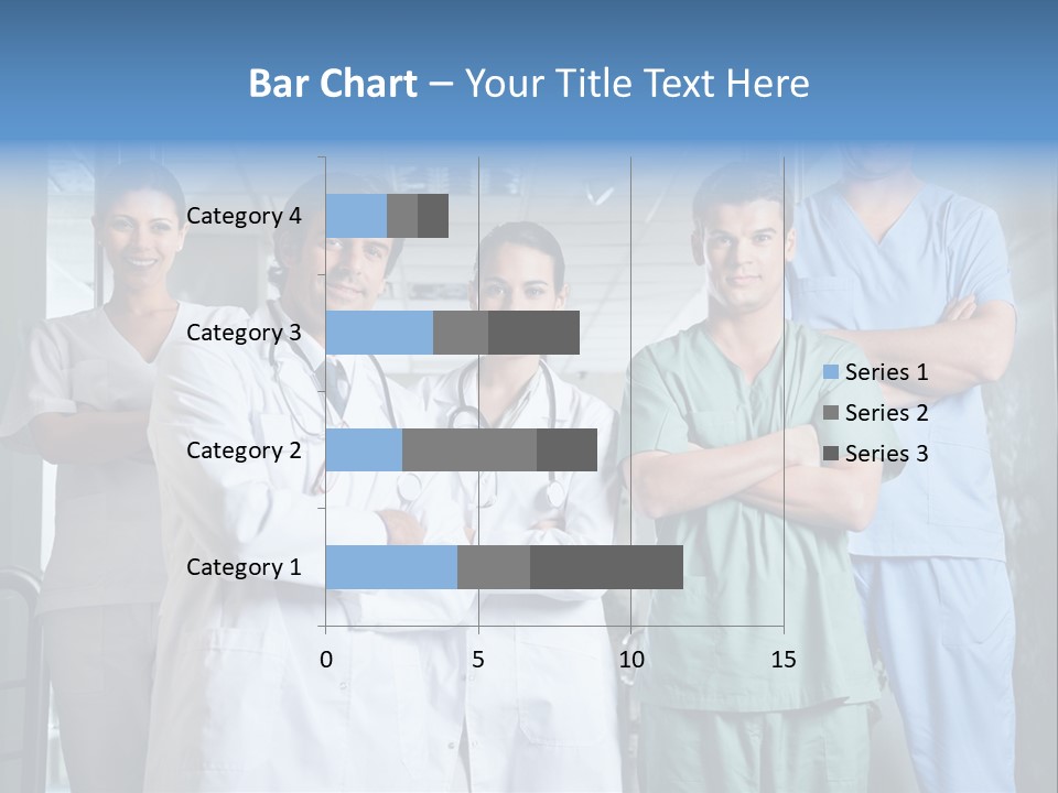 Lab Mixed Ethnic PowerPoint Template