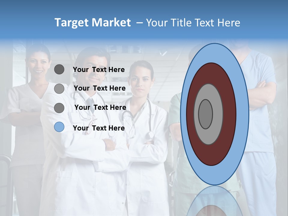 Lab Mixed Ethnic PowerPoint Template