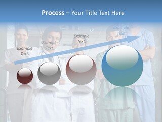 Lab Mixed Ethnic PowerPoint Template