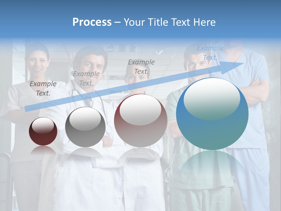 Lab Mixed Ethnic PowerPoint Template